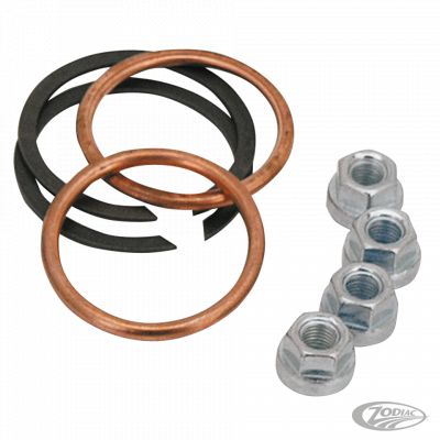 742491 - JAMES Exhaust mount kit w/Copper Crush Ring