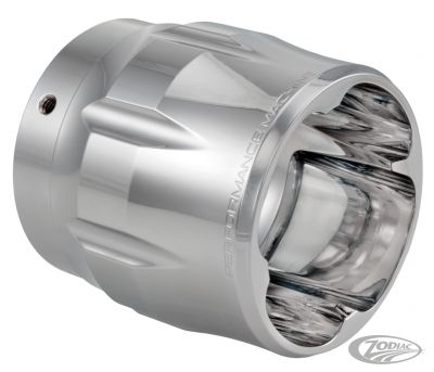 743106 - PM Exhaust tip Sweeper chrome SE 3.5"