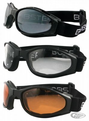 744372 - BOBSTER Crossfire folding goggle Clear lens