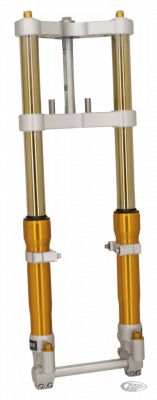 744632 - GZP Ohlins FG434 fork assy gold w/clear tree