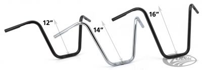 744807 - Burly narrow 14" apehanger chrome