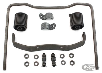 745348 - Samwel SPRING SET, for buddyseats, 1933-52, blk