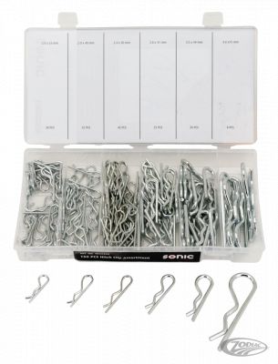 745655 - SONIC 150pcs assorted hairpin cotter pins