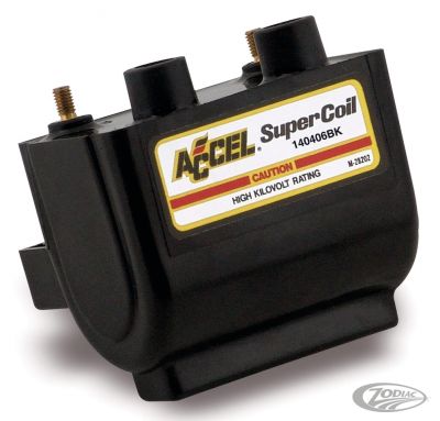 747037 - ACCEL Ignition coil black 4.7Ohm