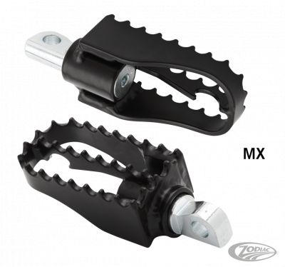 747911 - Burly pssg MX footpegs  ME Softail 18-UP