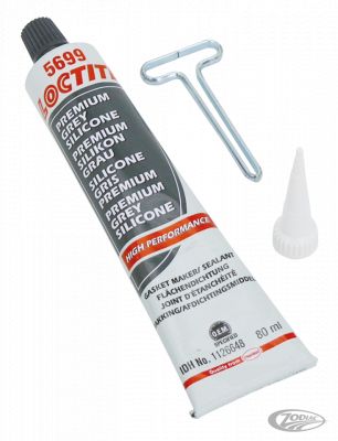 748017 - Loctite Premium silicone grey tube 80ml
