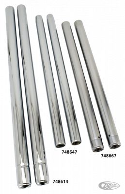 748662 - CUSTOM CYCLE FX/XL84-86 35mm Fork Tubes 25.5"