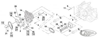 749289 - Twin Power Secondary Cam Chain TC06-17