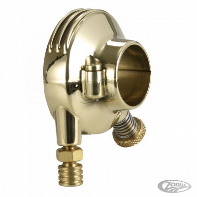 751242 - KUSTOM TECH Throttle housing polish brass