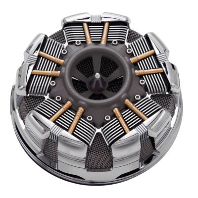 754026B - CIRO 3D RADIAL AIR CLEANER CHROME FLH/T08-16