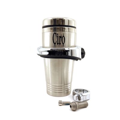 754105 - CIRO 3D Cup Holder 1-1/4" bars Chrome