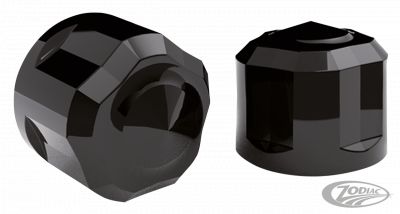 754247 - CIRO 3D Diamond Cut Crown Bolt Cap Kit M8 chrome