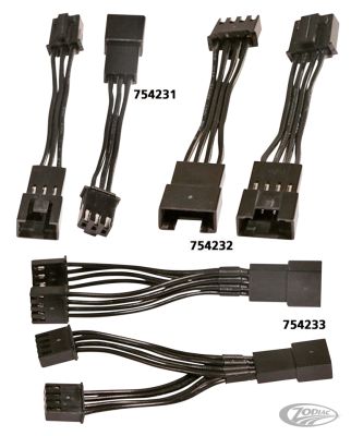754385 - CIRO 3D 2Pcs Rear End Lighting 4-Way Connectors