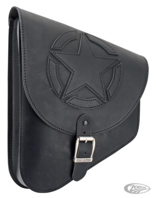 755337 - Texas Leather Star Swingarm Bag Black