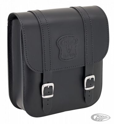 757000 - Texas Leather square Softail swingarmbag
