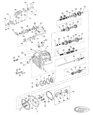 757334 - GZP Shifter cam support