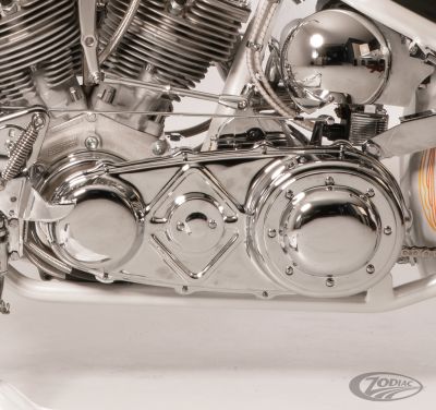 757635 - V-Twin Chrome Primary Cover BT55-64