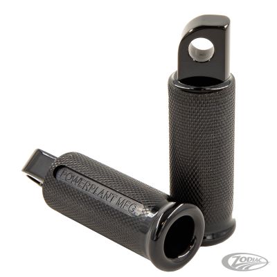 757707 - P16 - Powerplant Motorcycle Co. P16 SHORTY PEGS Black