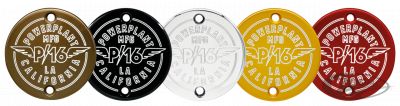 757732 - P16 - Powerplant Motorcycle Co. P16 POINTS COVER - SPORTSTER Polished