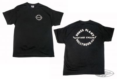 757814 - P16 - Powerplant Motorcycle Co. P16 STAPLE VINTAGE CYCLES TEE BLK XXL