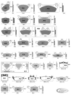 758472 - Galfer FD220 Sintered Pads