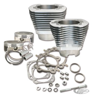 760440 - S&S Cylinder Kit 4.125" Bore, Silver