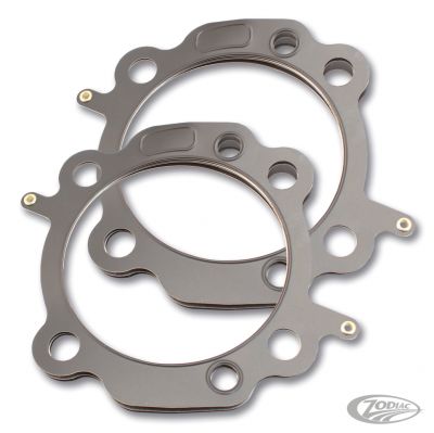 760444 - S&S Head gaskets FLH14-16 Twin Cooled 4.125"