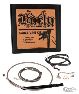 763680 - Burly Control Kit 15" SS FLH/T21-Up