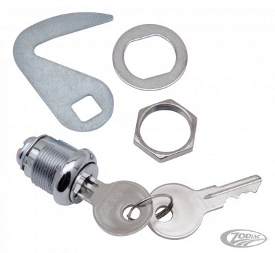 768023 - V-Twin Saddlebag lock & hook kit