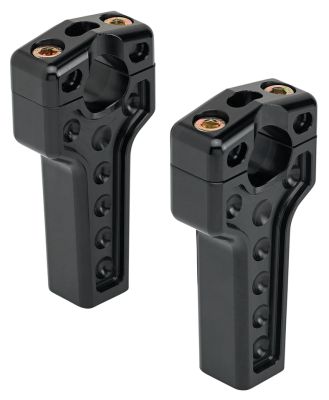 768218 - Joker Machine JM Risers 4" Dual Clamp Black