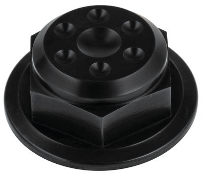 768304 - Joker Machine JM Steering Stem Nut Black Indian 14-Up