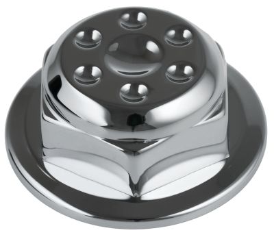 768305 - Joker Machine JM Steering Stem Nut Chrome Indian 14-Up