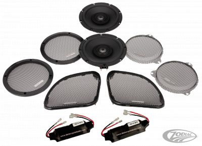 770207 - Precision Power 6.5" Fairing Speakers 2 Ohm FLH/T14-Up