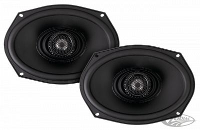 770222 - Precision Power 6x9" Premium Saddlebag Speakers 2 Ohm