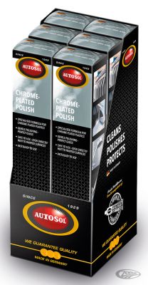 770308 - 6pck Autosol Plastic Chrome Polish 75ml