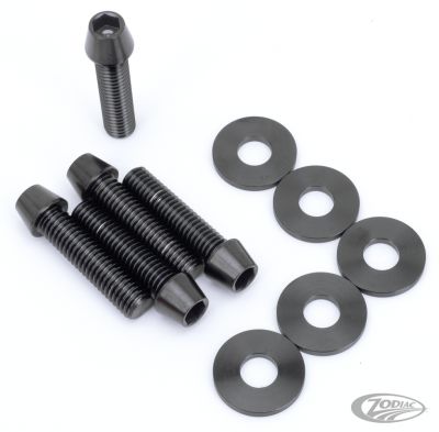 770464 - screws4bikes Titan Pulley Bolts Black BT93-99 XL91