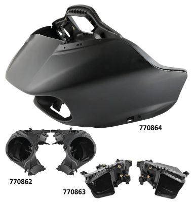 770797 - GZP Fairing Vents Black FLT15-Up