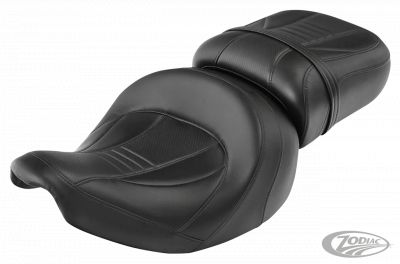 770803 - C.C. Rider DR+PA Pleated Seat Black Indian14-Up
