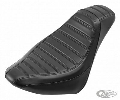 770808 - C.C. Rider Solo Pleated Seat Black ST18-Up
