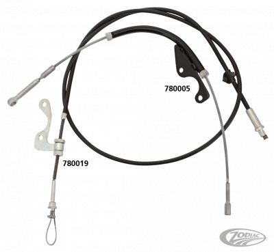 780019 - Samwel HAND CLUTCH IN&OUT CONTROL CABLE 45CI