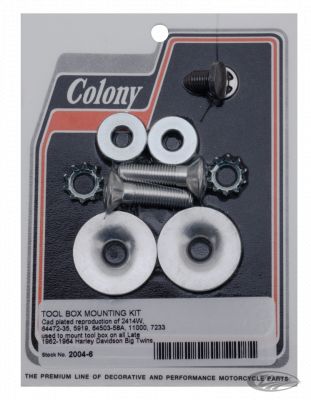 780036 - COLONY Tool box mounting kit WhPltd BTl62-64