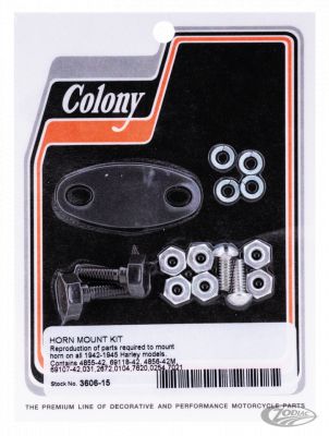 780191 - COLONY Horn mounting kit all 42-45