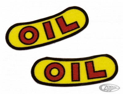 780241 - Samwel Pair sticker "OIL" for military oil cap