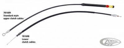781677 - GZP GHDP UPPER CLUTCH CABLE FLH18-UP 1175MM