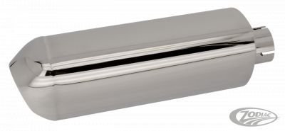 781752 - GZP Triangle muffler Stainless steel 2" I.D.