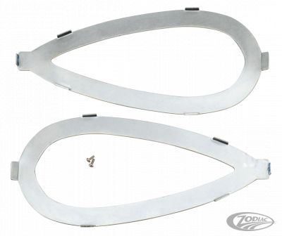 782198 - V-Twin Pair tank name plate brackets