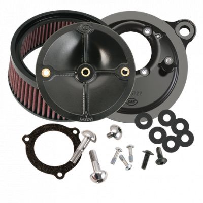 782384 - S&S Air Cleaner Kit TBW Stealth 66mm body