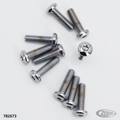 782673 - COLONY Chr Front rotor-hub screw kit FLH/T14-up