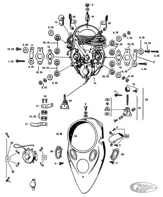 782799 - COLONY WLA ignition switch mounting kit