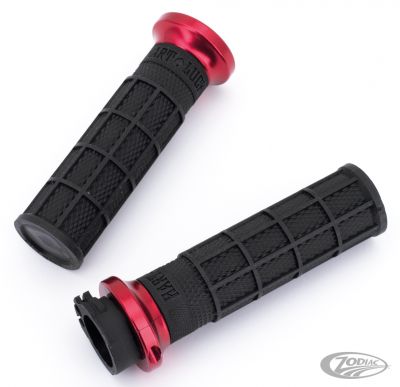 782880 - Hart Luck lock-on cable grip Blk/blk/red